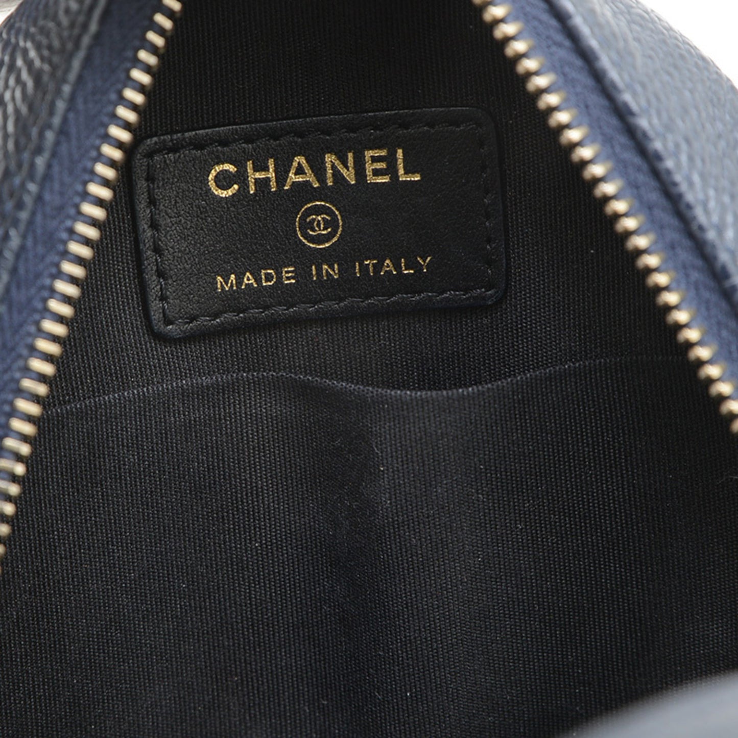 Chanel Calfskin Blue Shoulder Bags