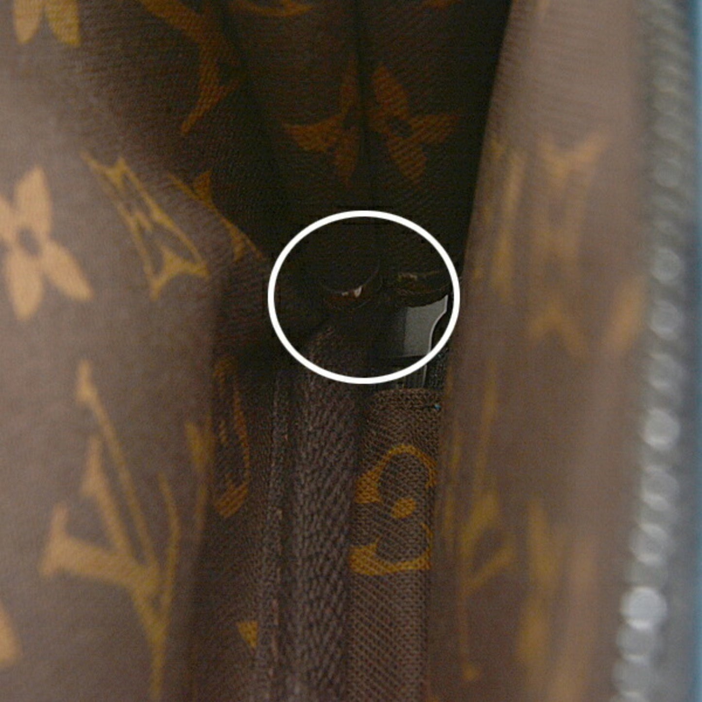 Louis Vuitton Monogram Canvas Blue Shoulder Bags