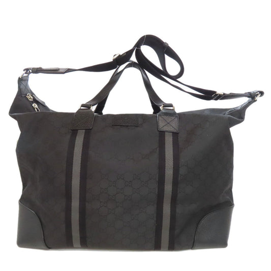 Gucci Nylon Black Travel Bags