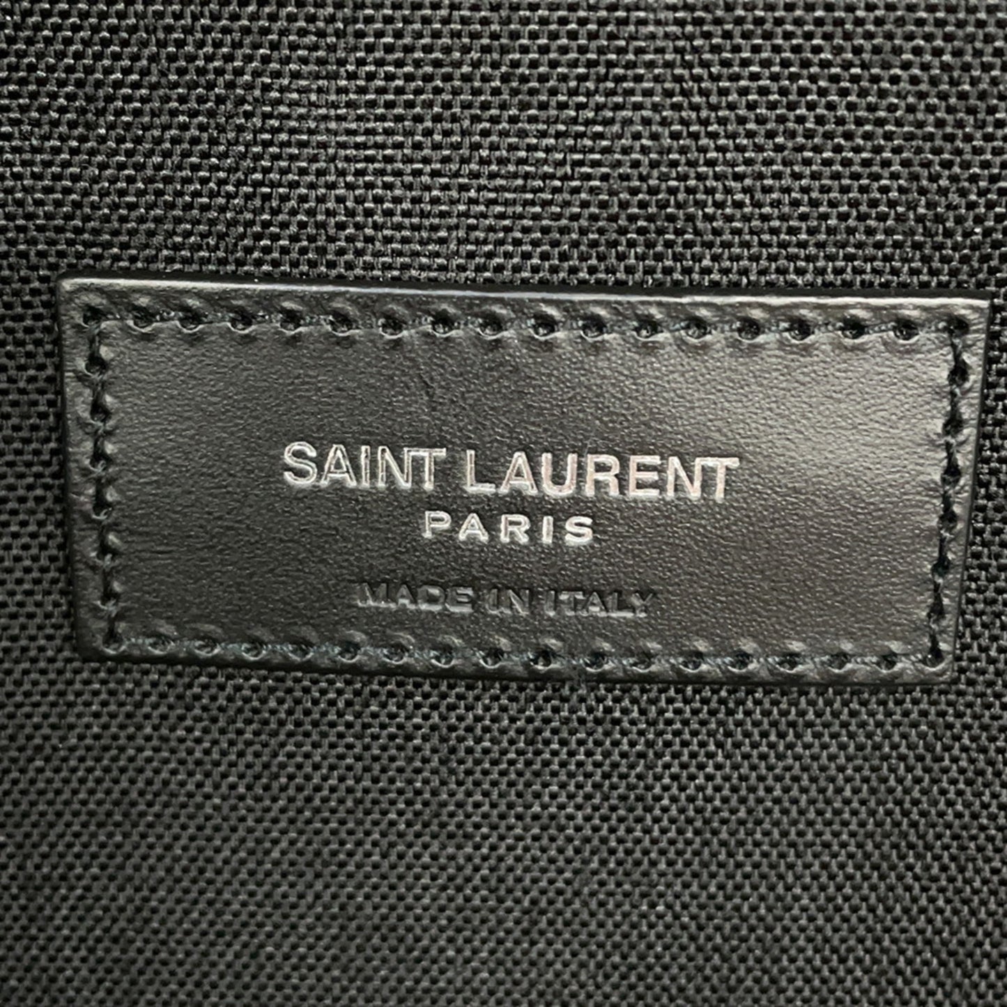Saint Laurent Nylon Blue Backpacks