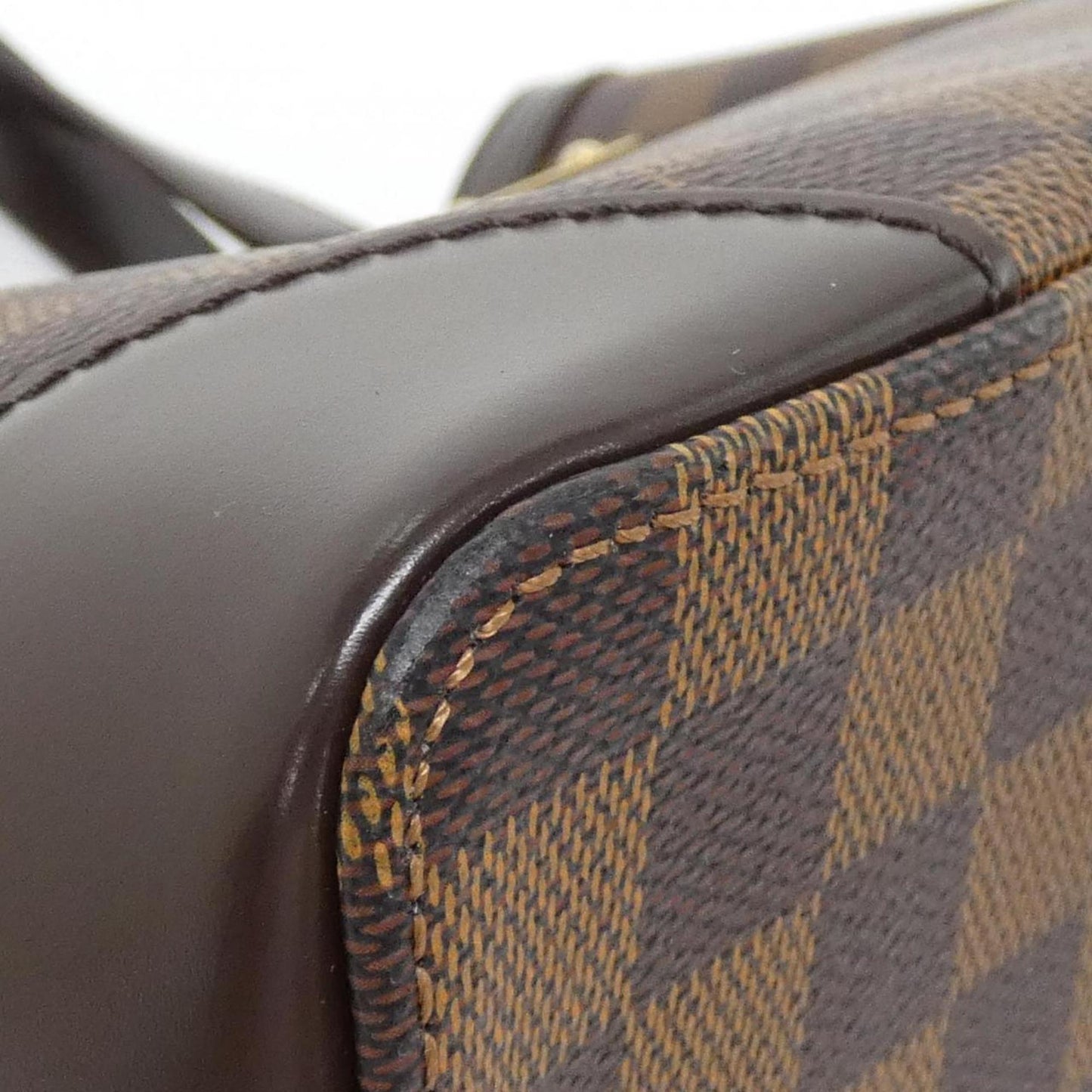 Louis Vuitton Coated Canvas Brown Handbags
