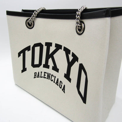 Balenciaga Canvas Black Tote Bags