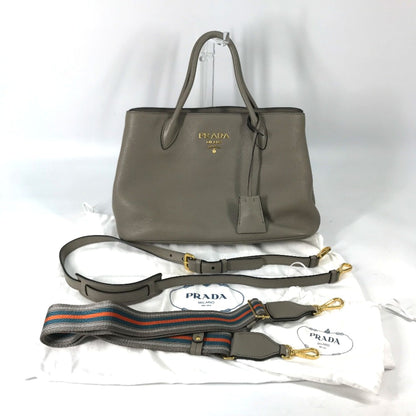 Prada Others Gray Shoulder Bags