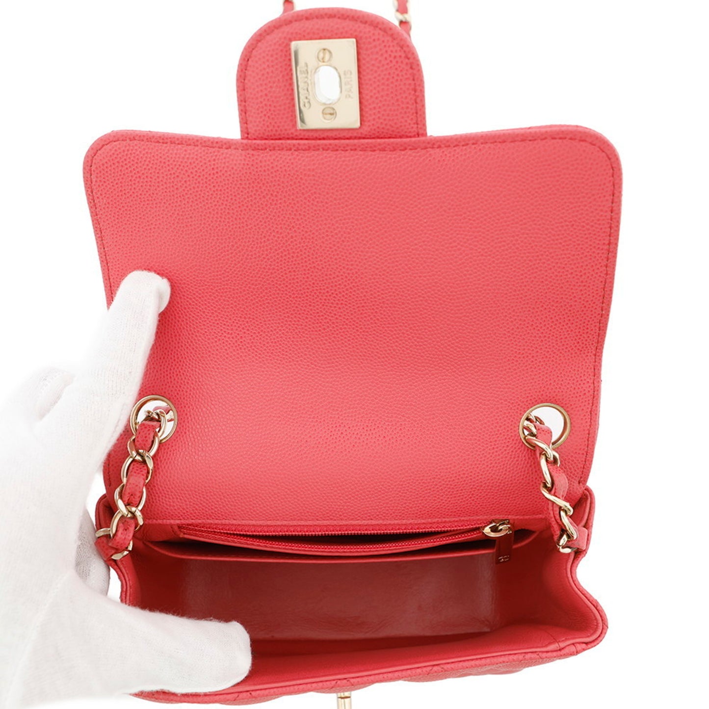 Chanel Calfskin Pink Shoulder Bags