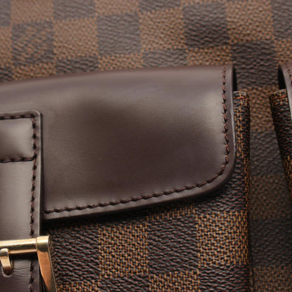 Louis Vuitton Coated Canvas Brown Tote Bags