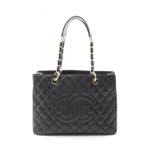 Chanel Calfskin Black Tote Bags