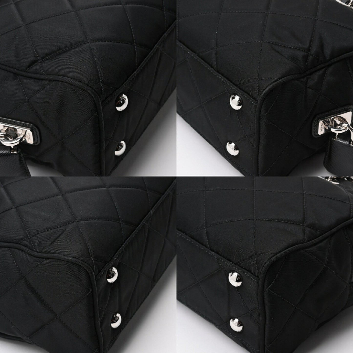Prada Nylon Black Travel Bags