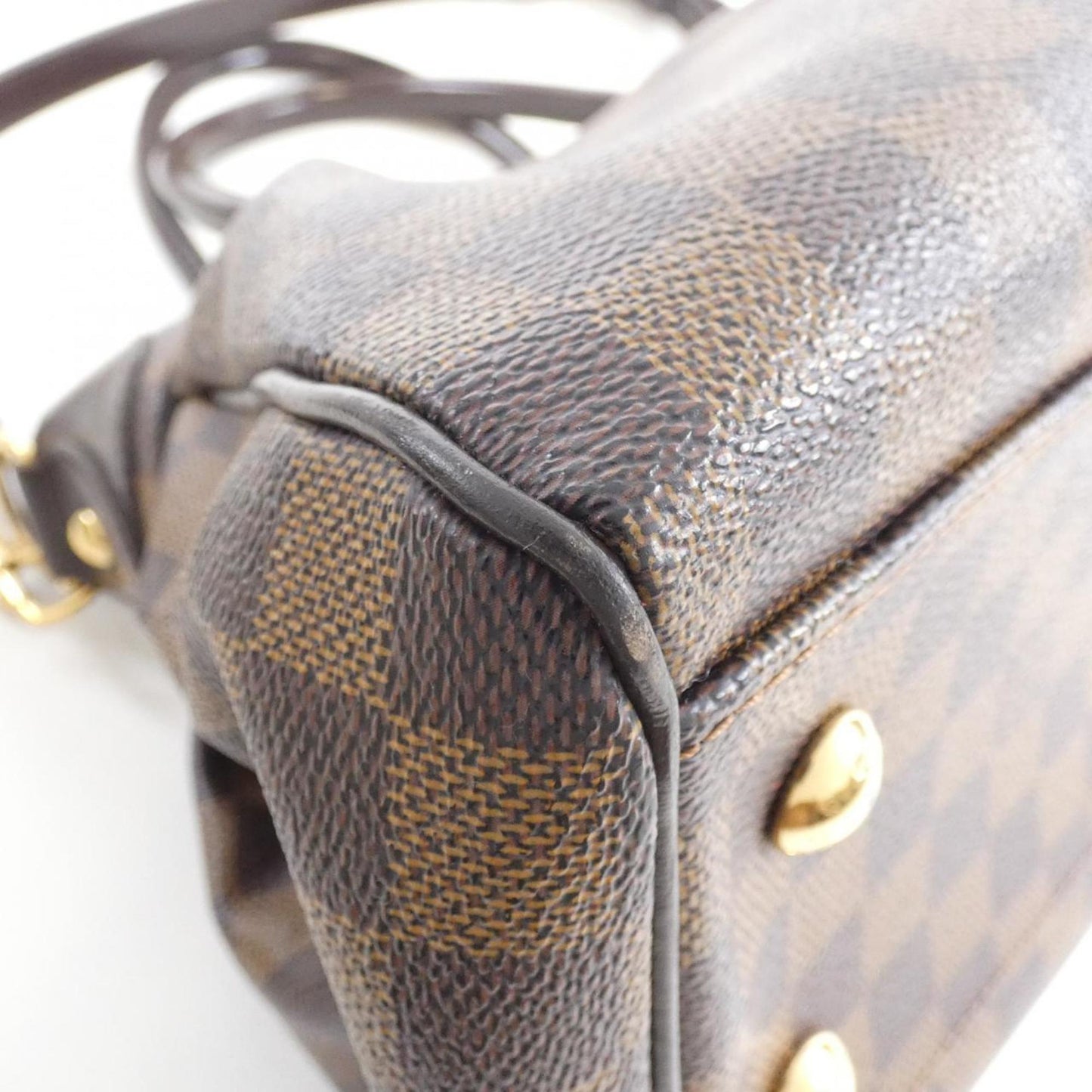 Louis Vuitton Coated Canvas Brown Handbags