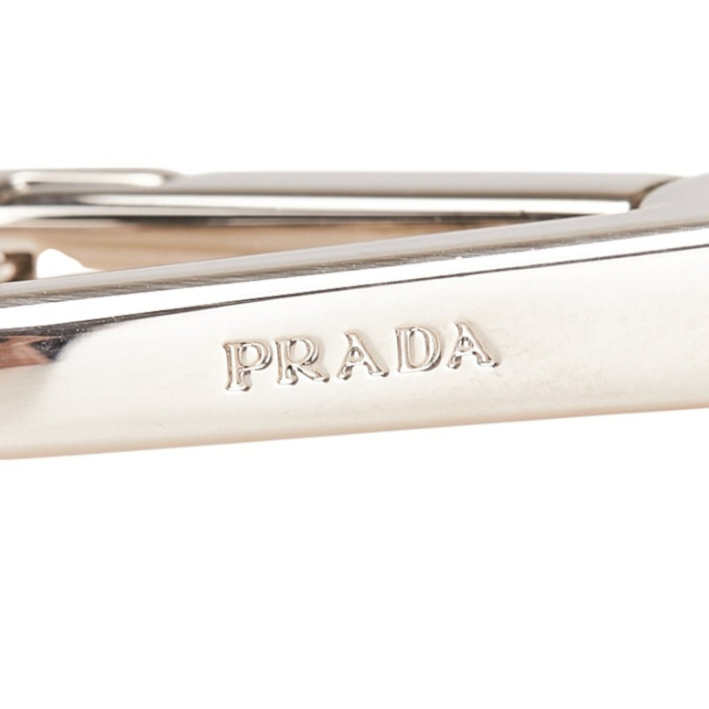 Prada Gold Black Key Rings