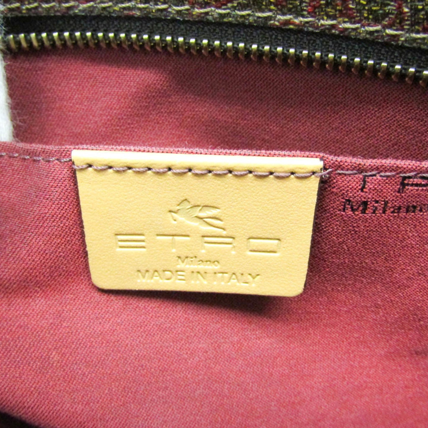 Etro Pvc Brown Handbags