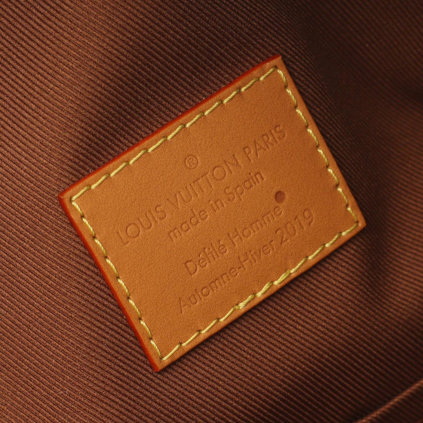 Louis Vuitton Coated Canvas Brown Travel Bags