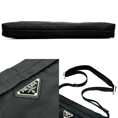 Prada Nylon Black Shoulder Bags