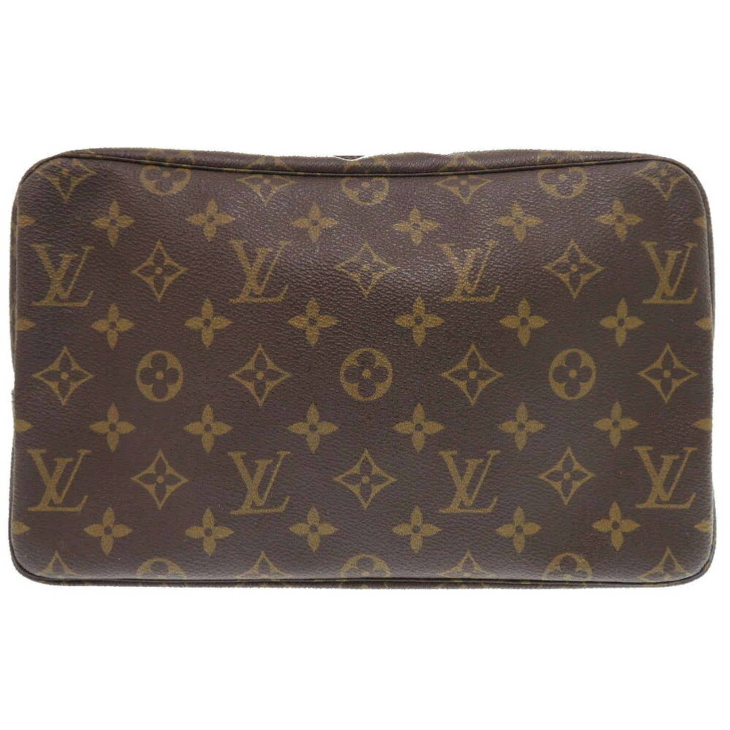 Louis Vuitton Monogram Canvas Brown Clutch Bags
