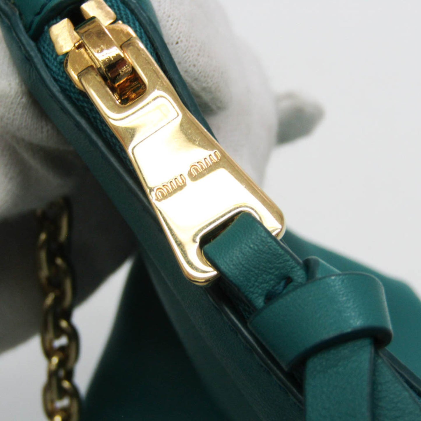 Miu Miu Others Green Shoulder Bags