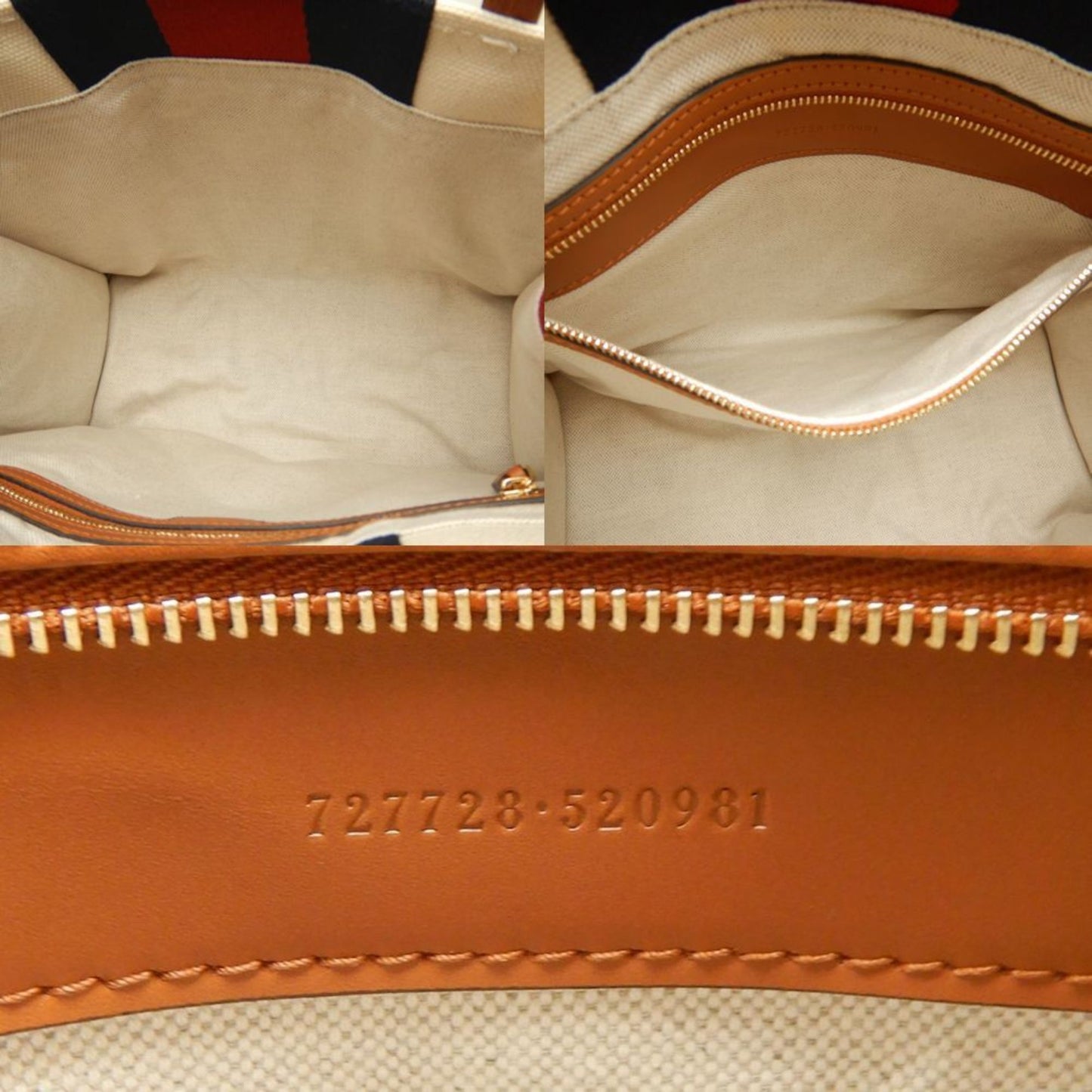 Gucci Canvas Brown Tote Bags