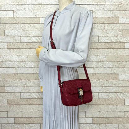 Gucci Canvas Red Shoulder Bags