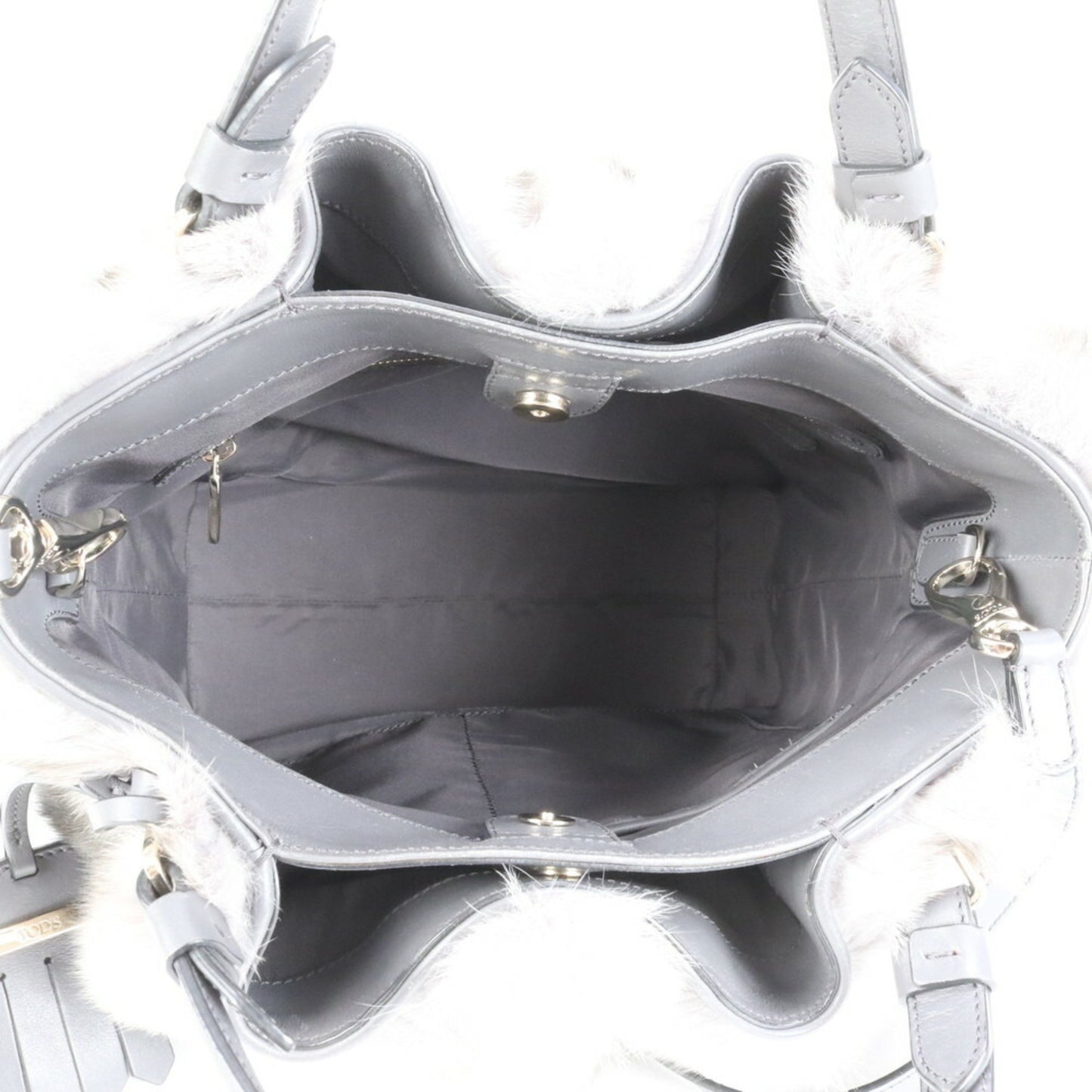 Tod's Others Gray Shoulder Bags