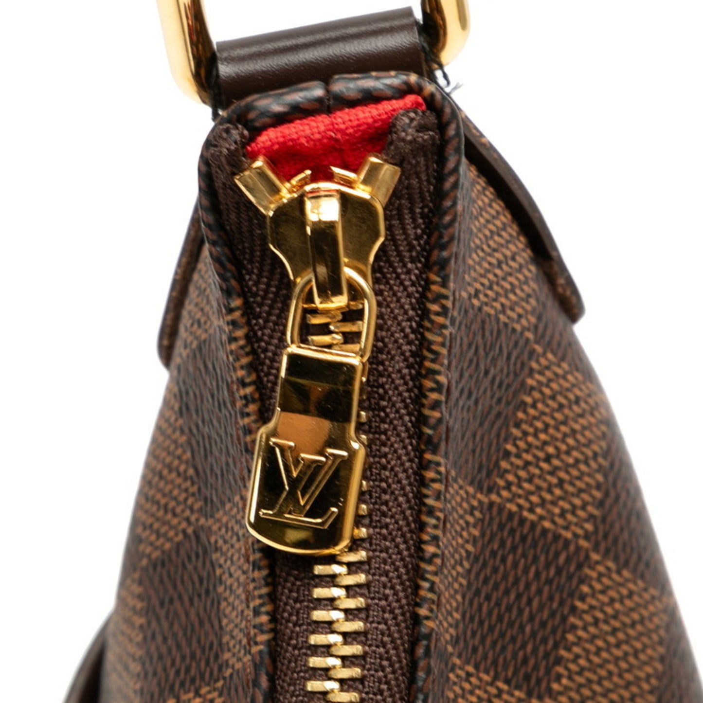 Louis Vuitton Pvc Brown Shoulder Bags