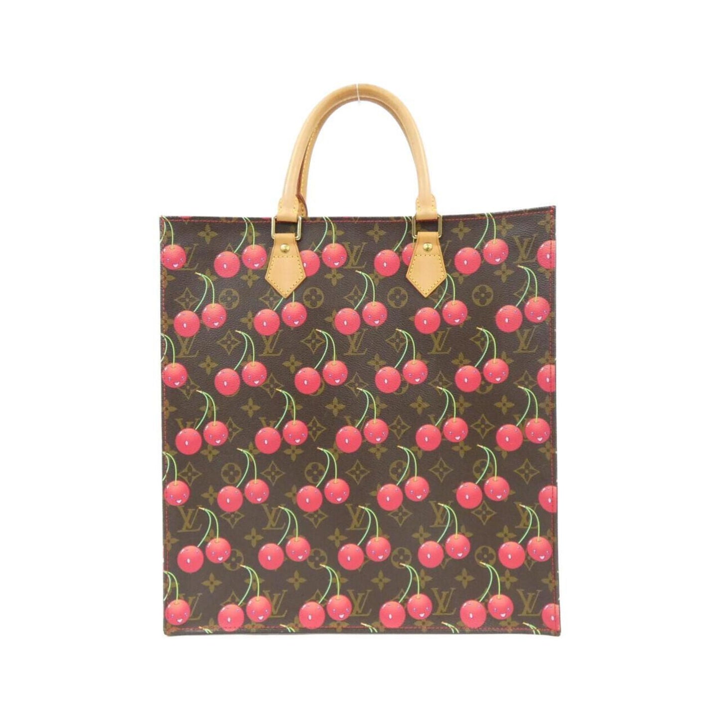 Louis Vuitton Coated Canvas Brown Handbags