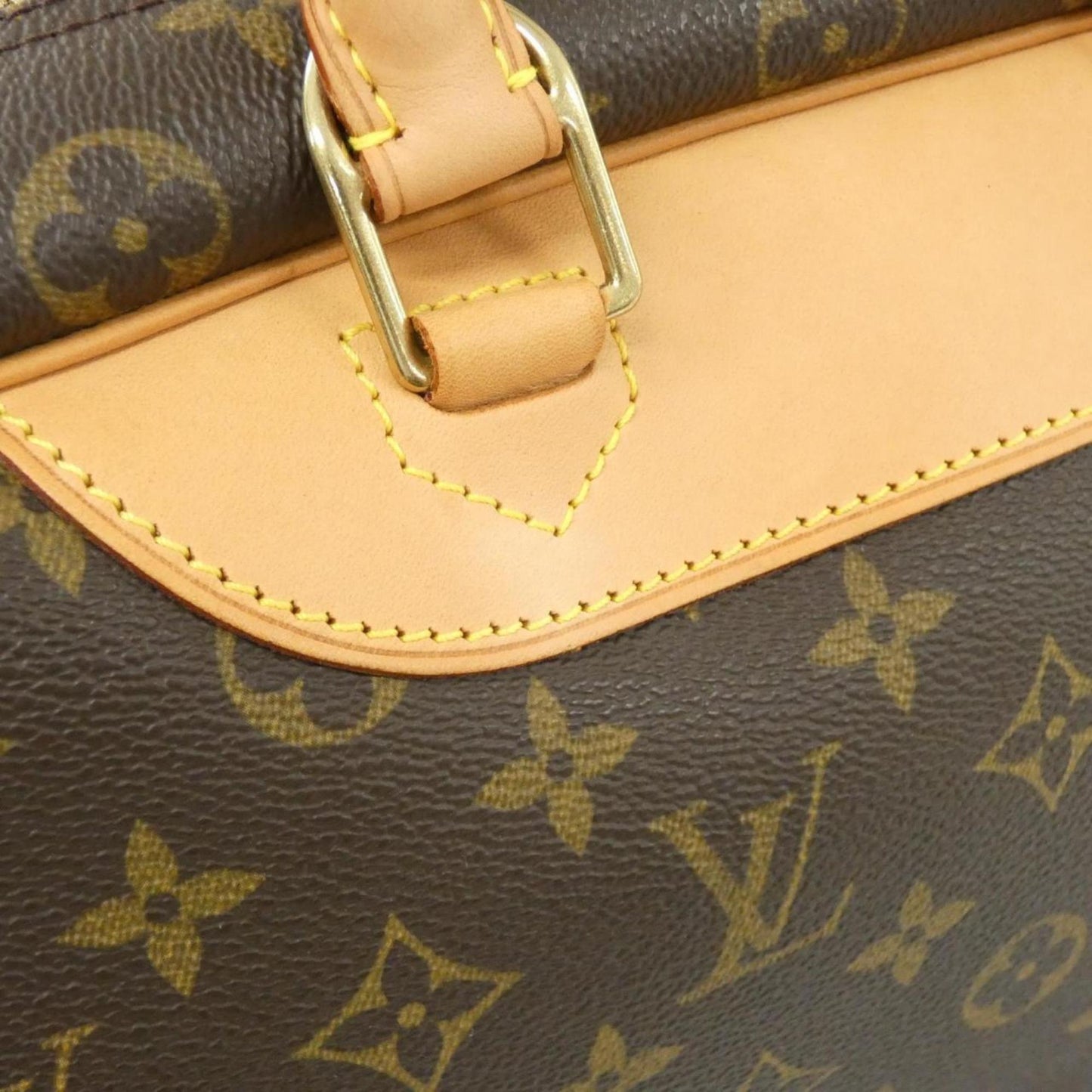 Louis Vuitton Coated Canvas Brown Handbags