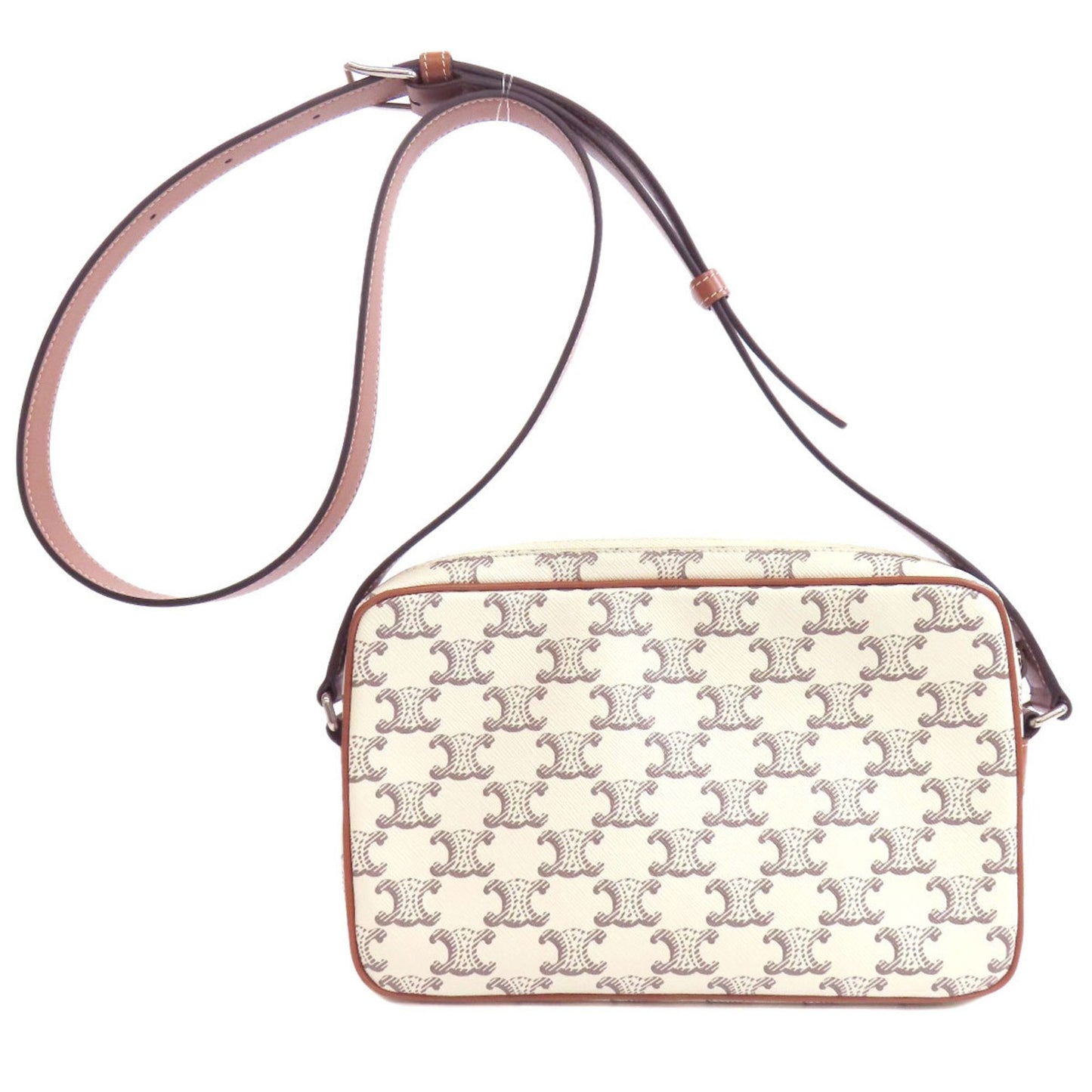 Celine Pvc White Shoulder Bags