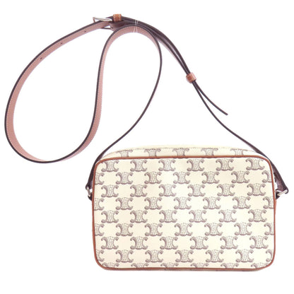 Celine Pvc White Shoulder Bags