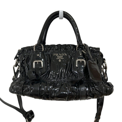 Prada Patent Black Handbags