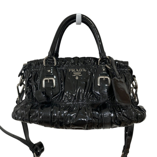 Prada Patent Black Handbags