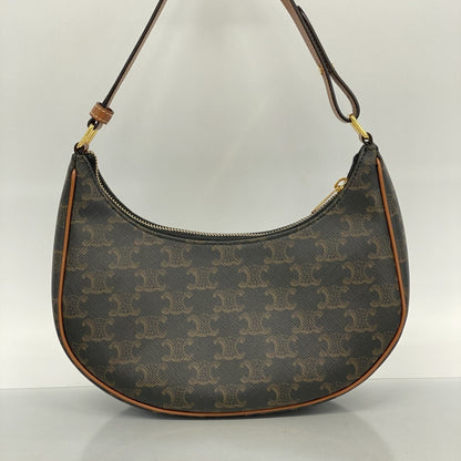 Celine Pvc Brown Handbags