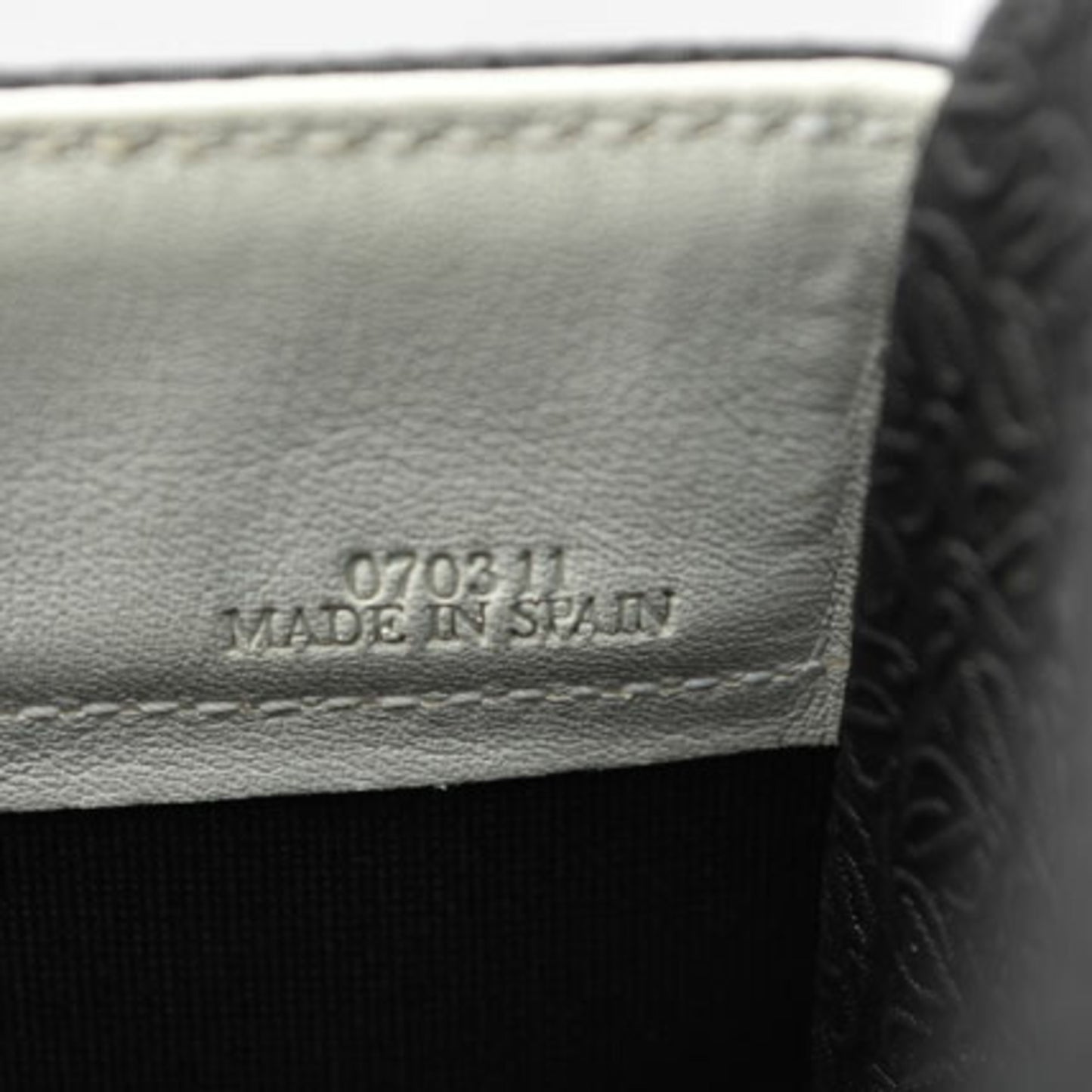 Loewe Coated Canvas Black Shoulder Bags
