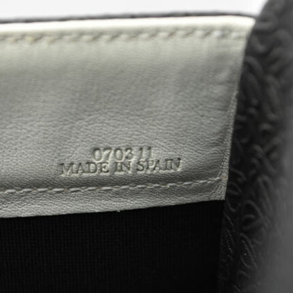 Loewe Coated Canvas Black Shoulder Bags