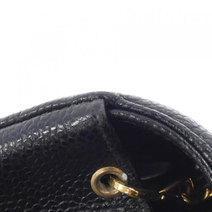 Chanel Calfskin Black Shoulder Bags