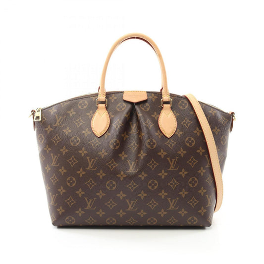 Louis Vuitton Coated Canvas Brown Handbags