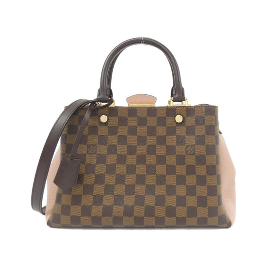 Louis Vuitton Coated Canvas Brown Handbags