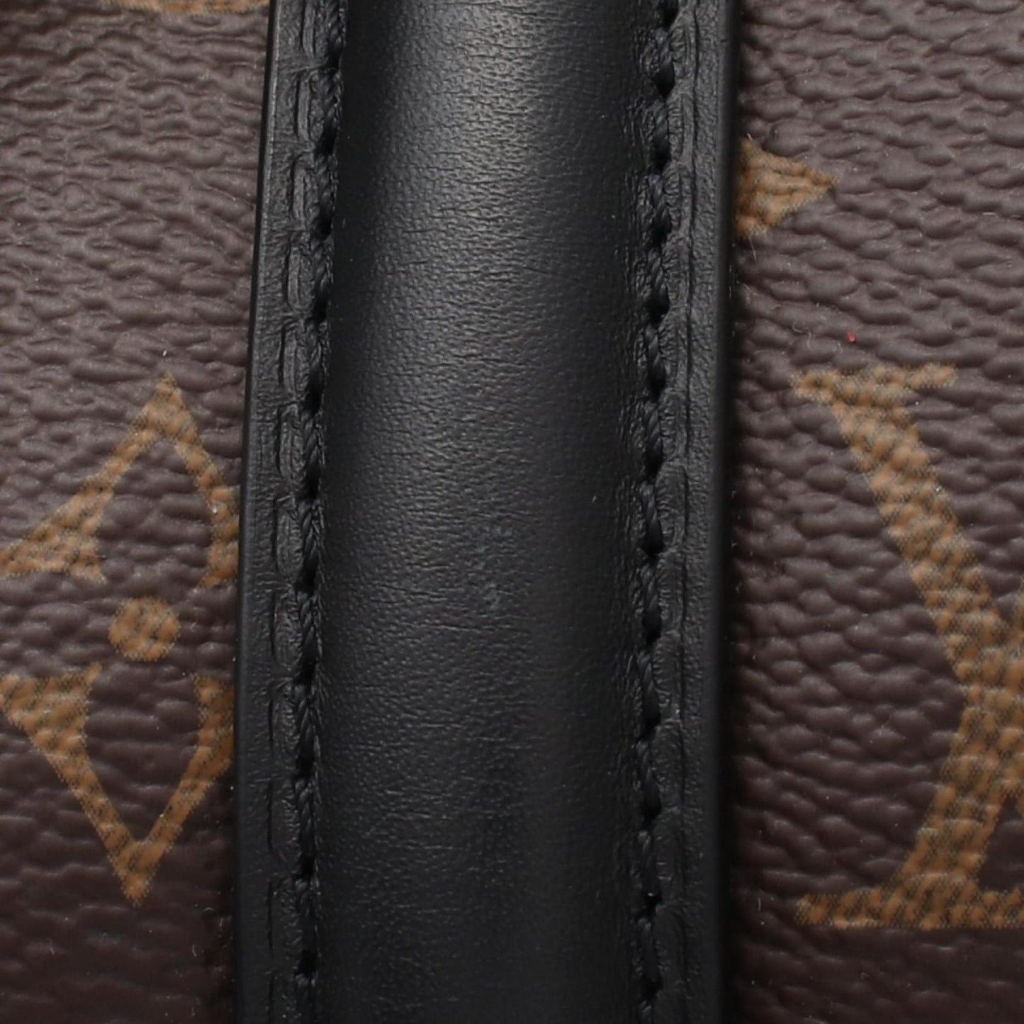 Louis Vuitton Coated Canvas Black Handbags