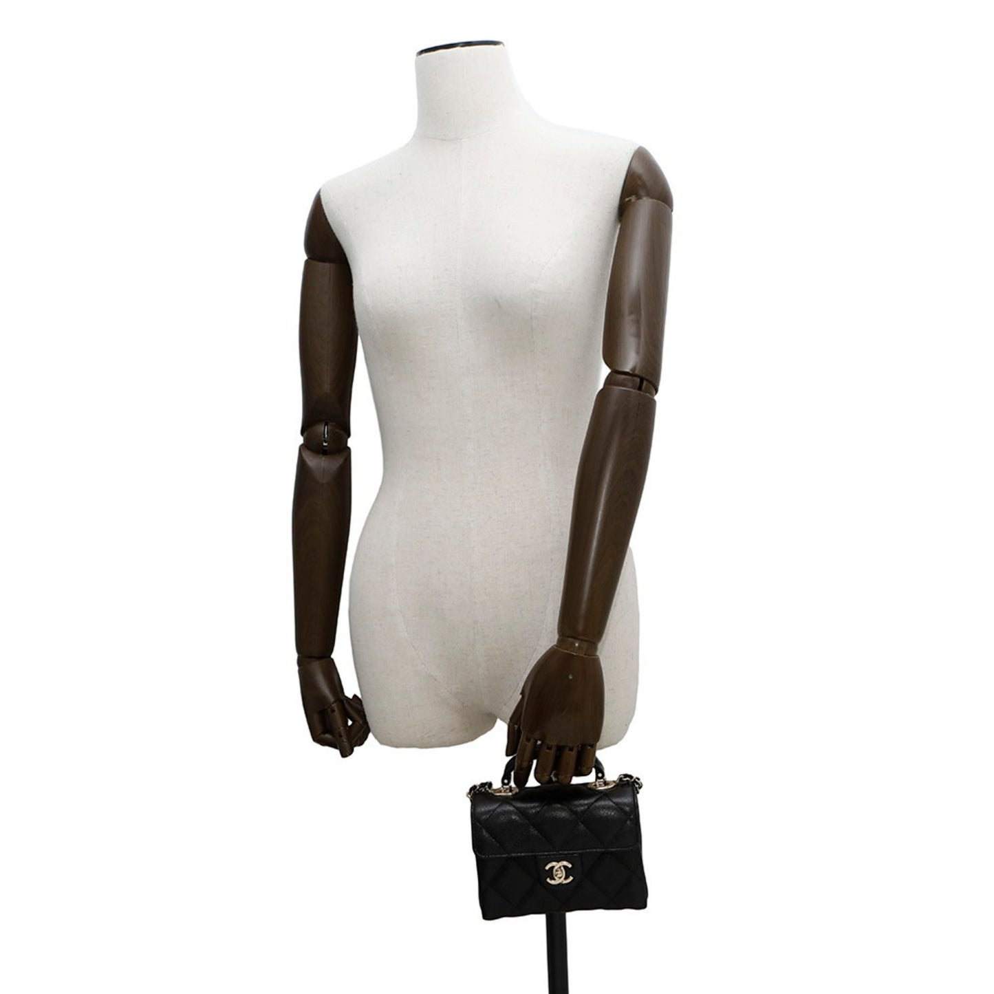 Chanel Calfskin Black Clutch Bags