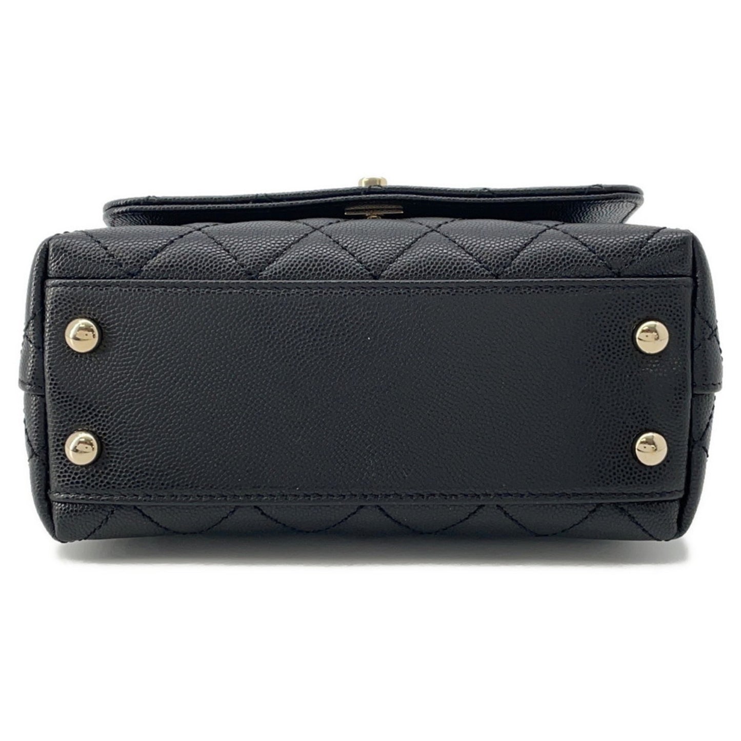 Chanel Calfskin Black Handbags