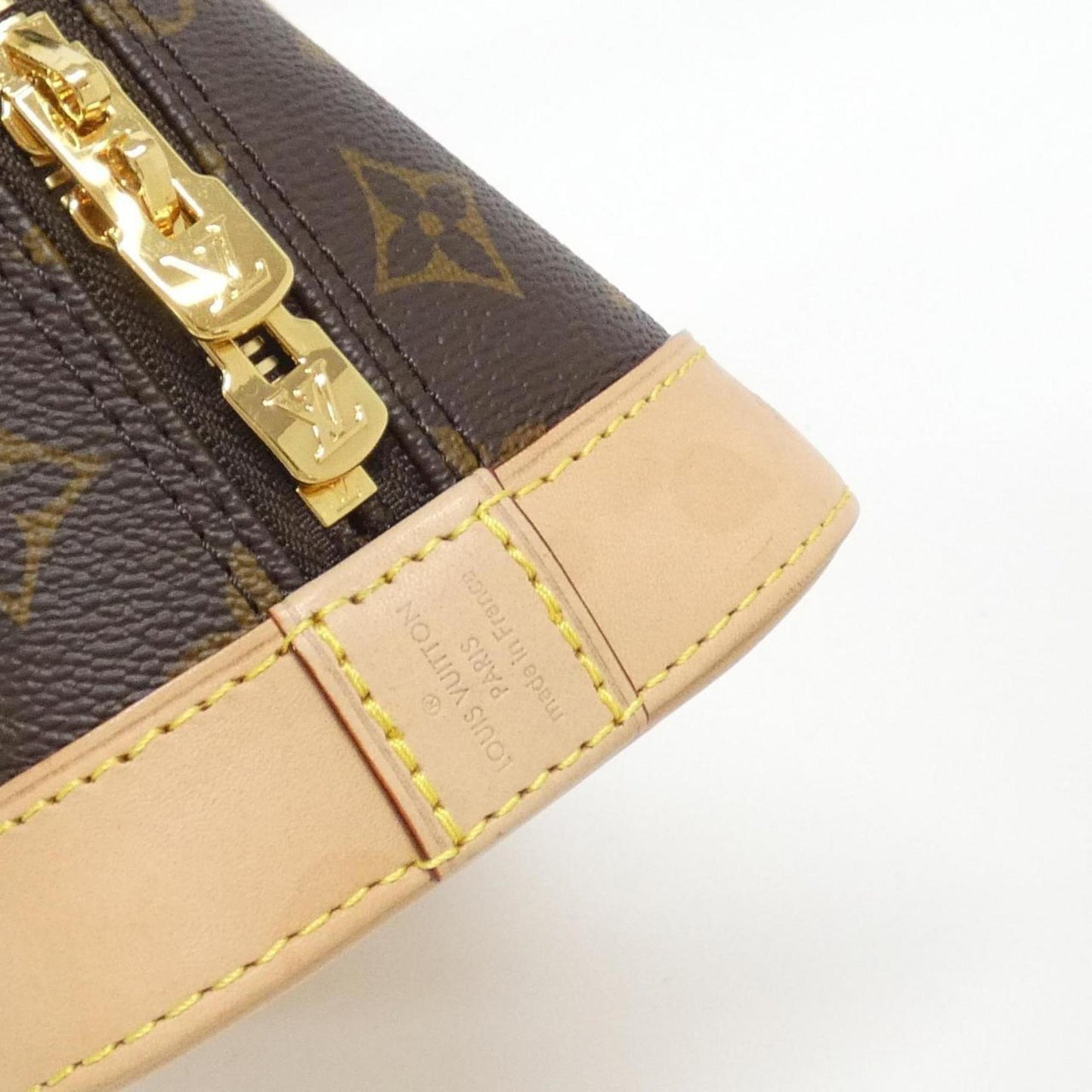Louis Vuitton Coated Canvas Brown Handbags