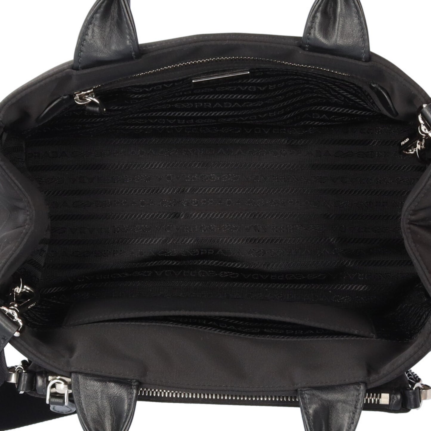 Prada Nylon Black Shoulder Bags