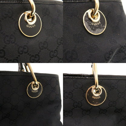 Gucci Canvas Black Tote Bags