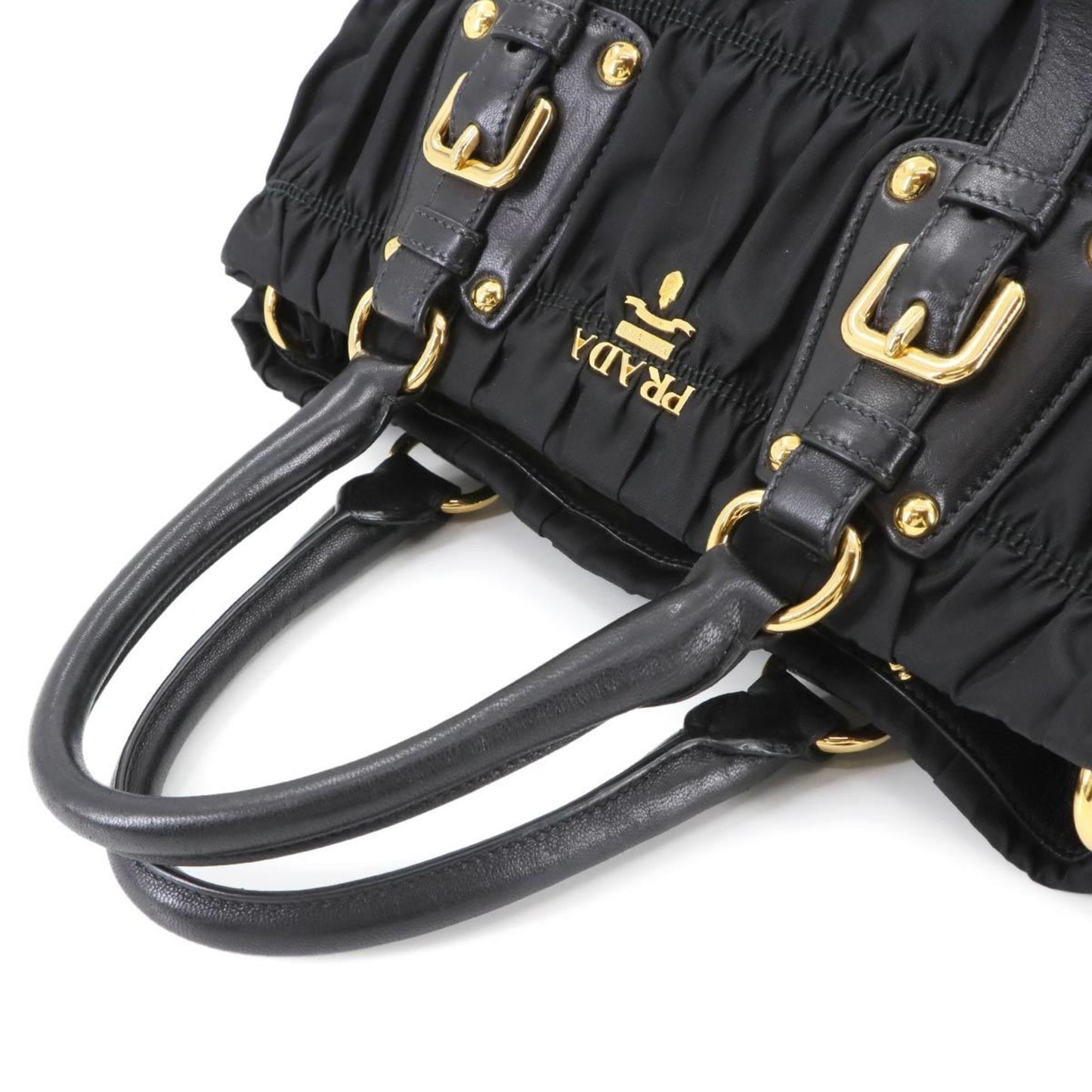 Prada Nylon Black Handbags