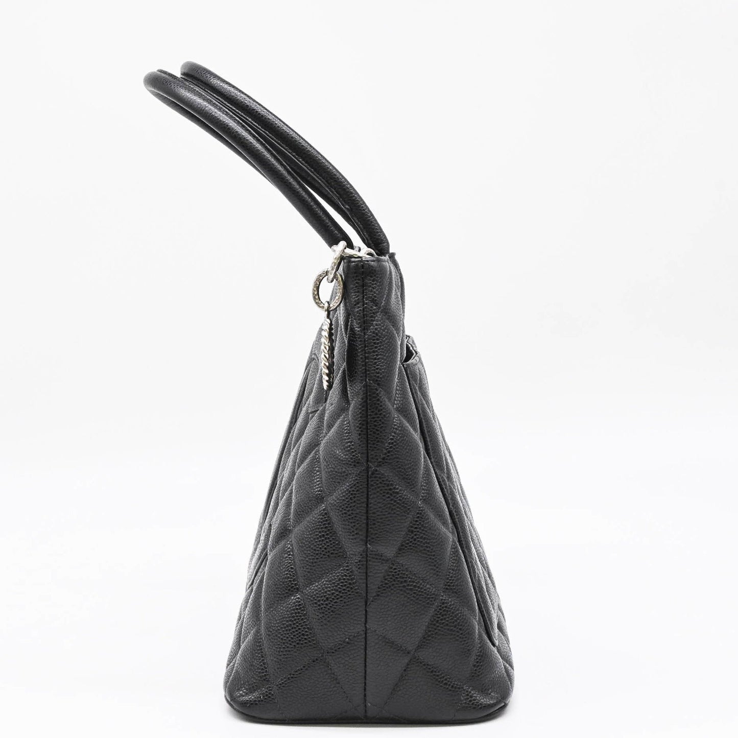 Chanel Calfskin Black Handbags