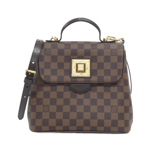 Louis Vuitton Coated Canvas Brown Handbags