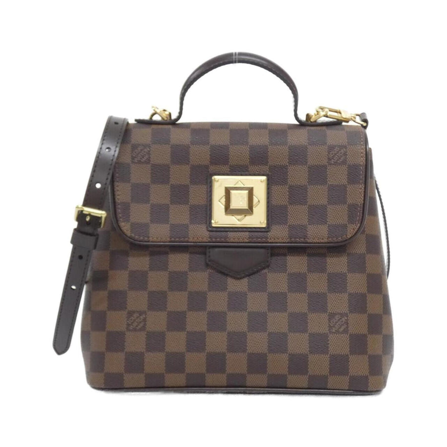 Louis Vuitton Coated Canvas Brown Handbags