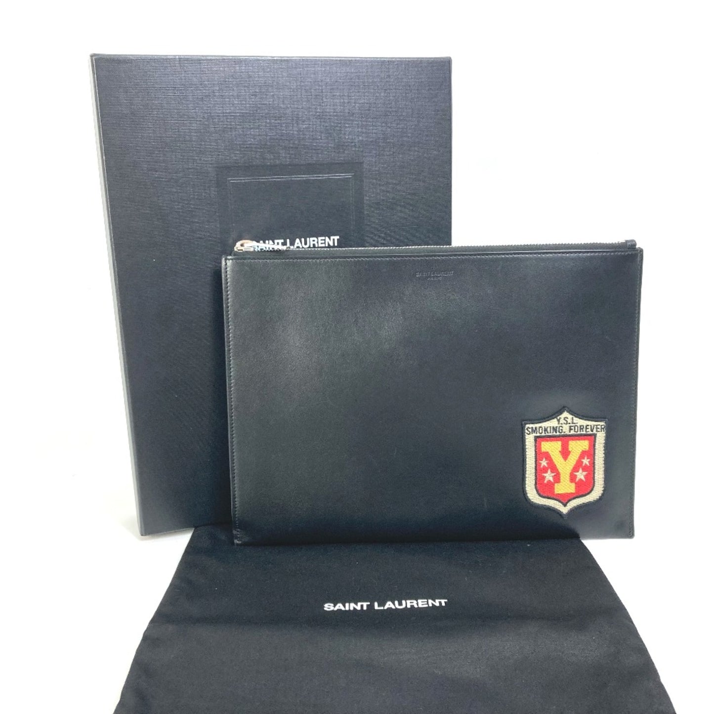 Saint Laurent Others Black Clutch Bags