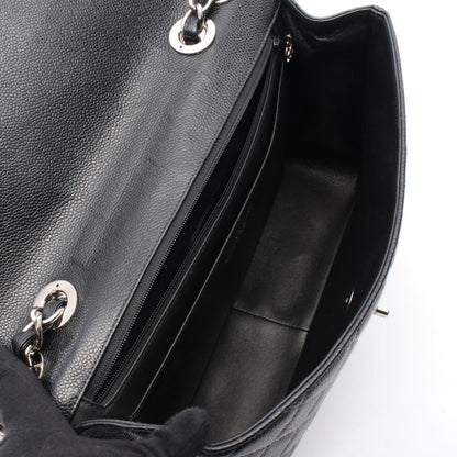 Chanel Calfskin Black Shoulder Bags