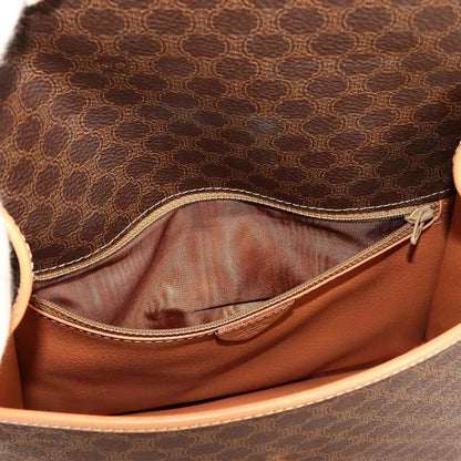 Celine Pvc Brown Shoulder Bags