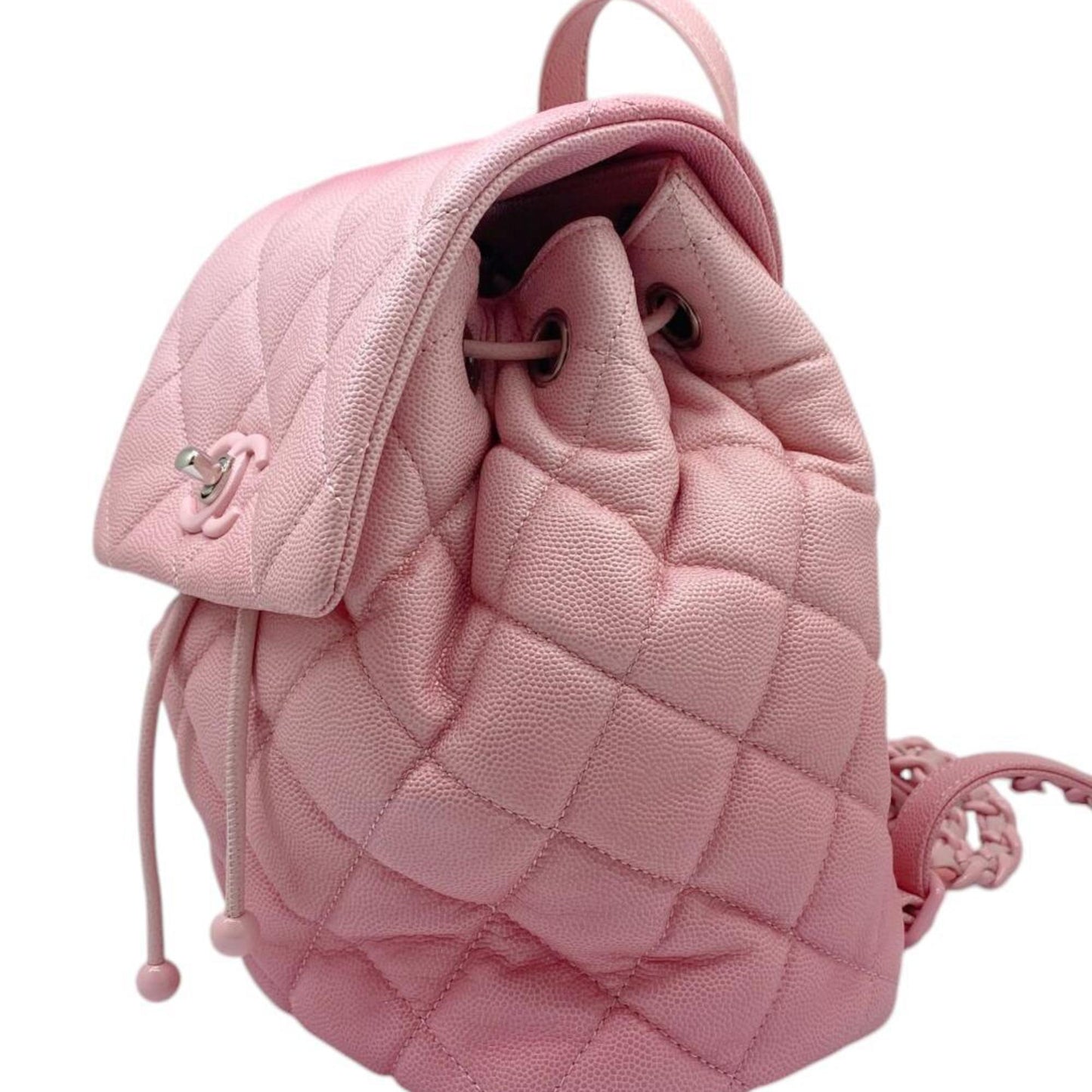 Chanel Calfskin Pink Backpacks