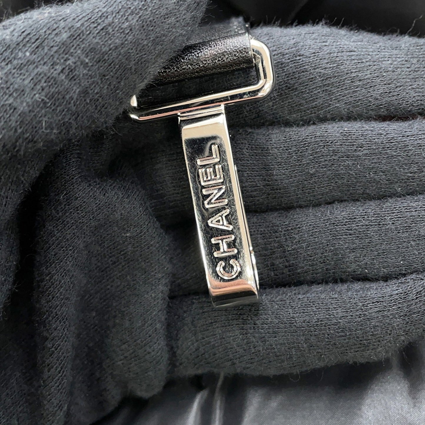 Chanel Nylon Black Tote Bags