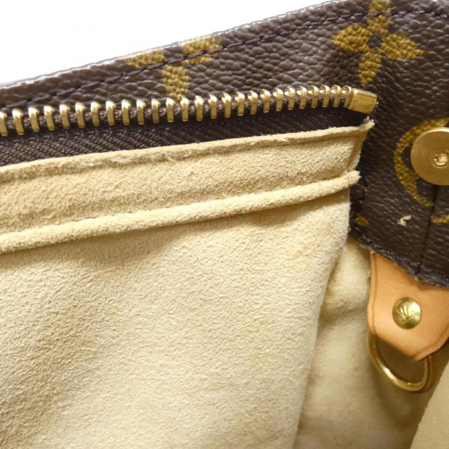 Louis Vuitton Coated Canvas Brown Shoulder Bags